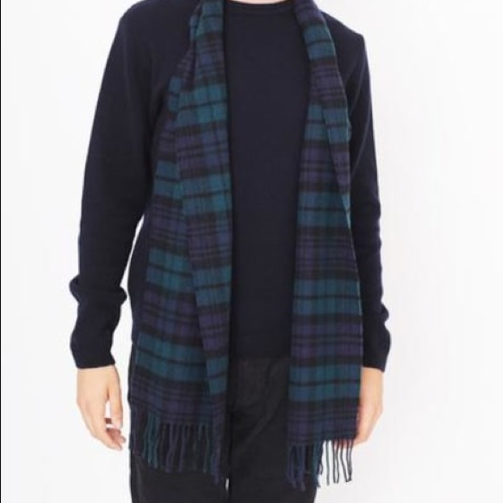 Johnstons Tartan Cashmere Scarf